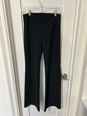 Calvin Klein Black Boot-Cut Flare Pants